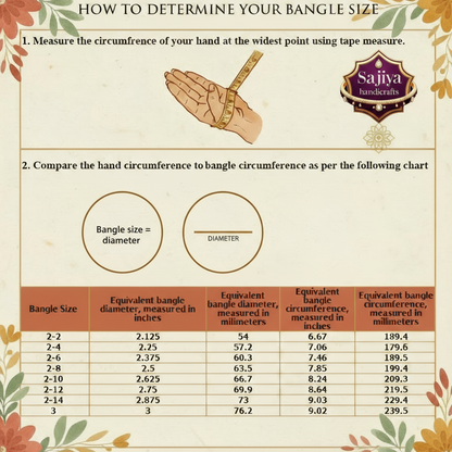 Partywear Lac Kada in Beautiful Kundan Design (Pack of 2)